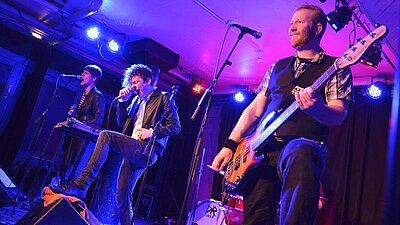 Musizierende Band