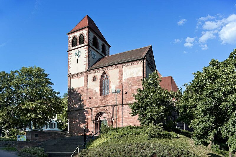 Außenansicht Schlosskirche Pforzheim