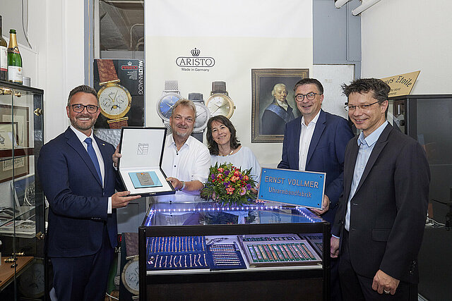 Gratulation an Familie Vollmer