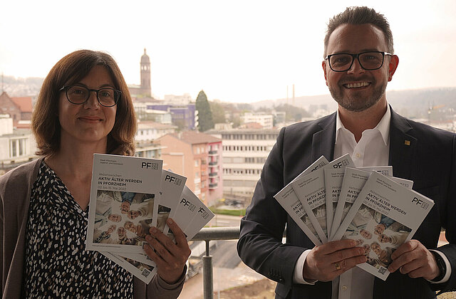 Eva Amorelli und Oberbürgermeister Peter Boch