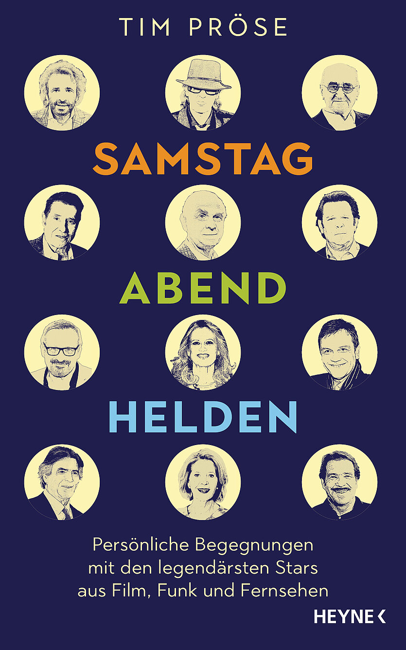 Buchcover von "Samstagabendhelden" - copyright: HEYNE - Ersteller: HEYNE