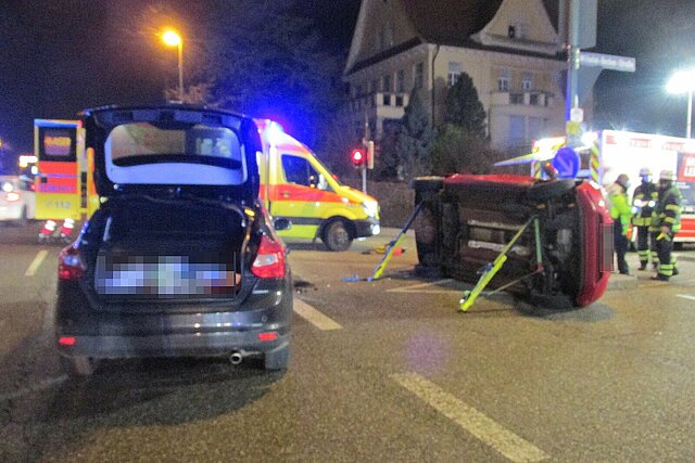 Verkehrsunfall Wilferdinger Straße