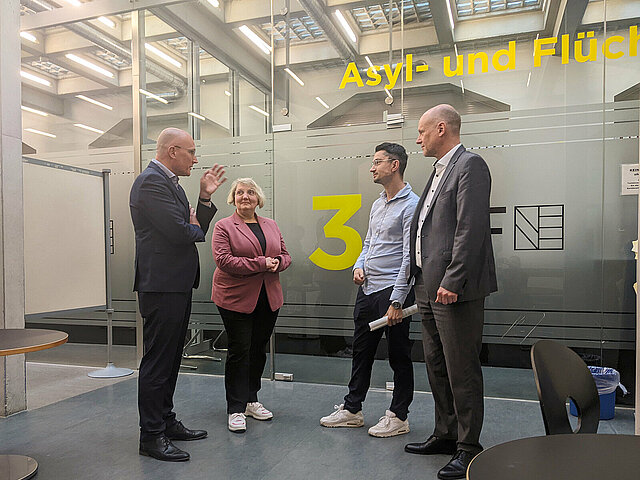 Besuch Bundestagsabgeordnete Katja Mast