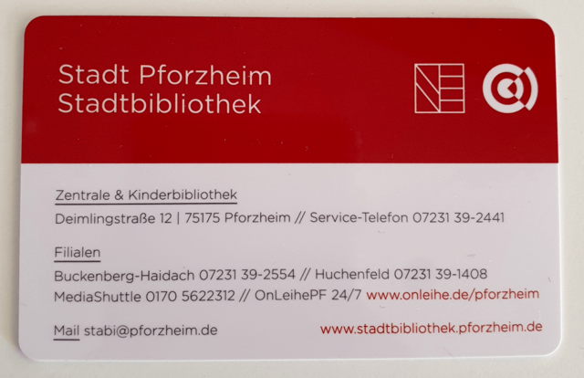 Fotografie eines Benutzerausweises - copyright:Daniel Foltin, Ines Neumann