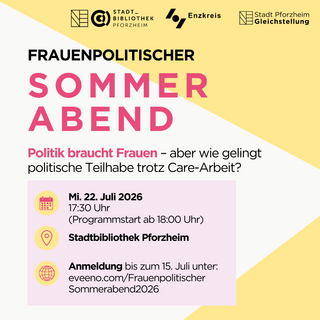 - copyright:Gleichstellung Stadt Pforzheim