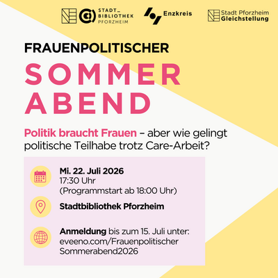 - copyright:Gleichstellung Stadt Pforzheim