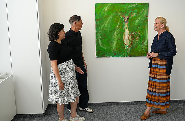 Ausstellungseröffnung Jugendclub "HerzBlau"