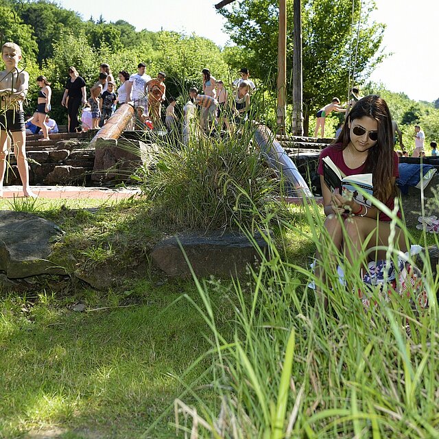 Vorschaubild: Enzauenpark: Chillen
