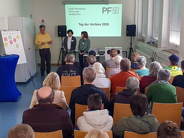 Präsentation multimedialer Erzählungen zur Frage „Was ist Heimat?“ im Veranstaltungsraum