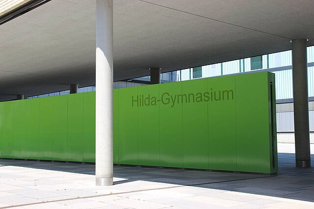 Frontansicht Hilda-Gymnasium