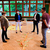 Übergabe Sportgeräte Johanna-Wittum-Schule