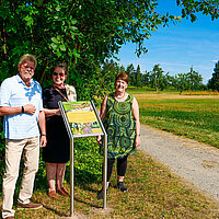 Einweihung Natur-Tafeln Hohenwart