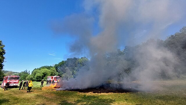 Fortbildung Vegetationsbrandbekämpfung mit @fire