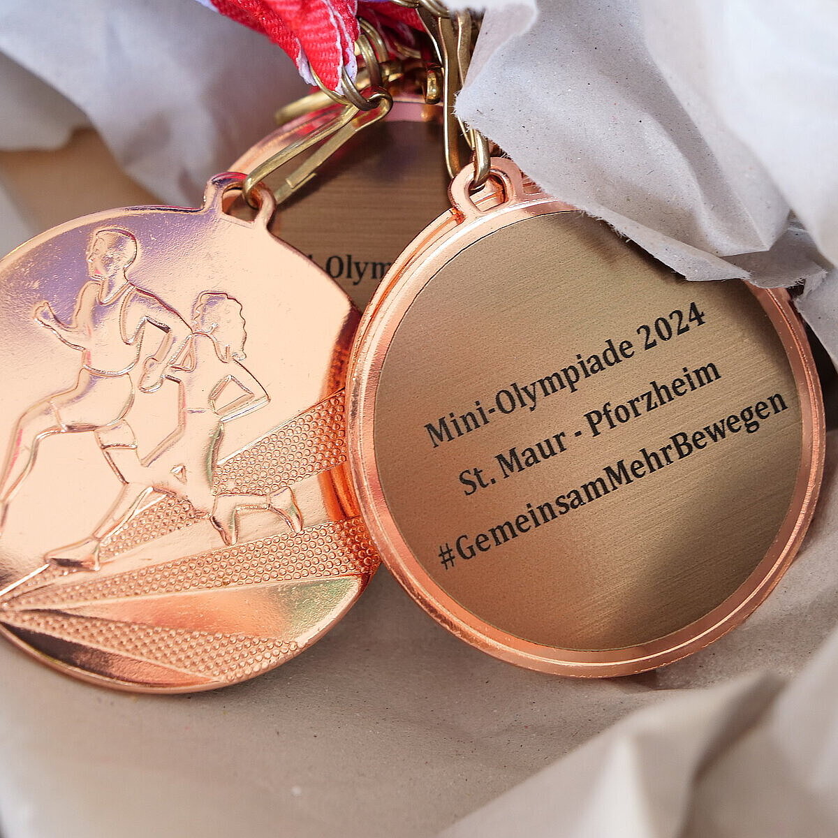 Medaille mit Logo - copyright:Stadt Pforzheim