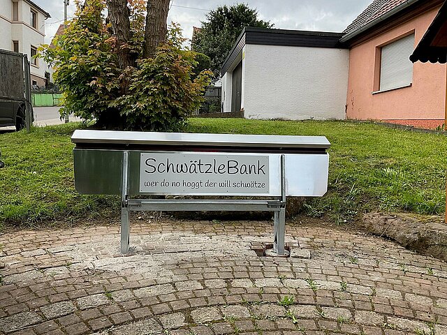 SchwätzleBank in Würm