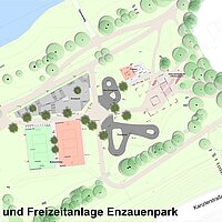 Einweihung der Sport- und Freizeitanlage im Enzauenpark