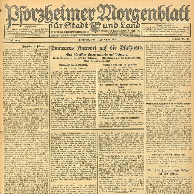 Alte Zeitungen