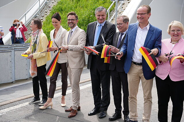 Feierliche Eröffnung Arlinger Tunnel