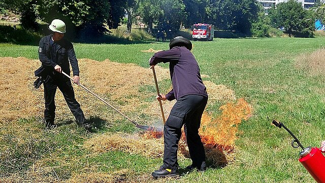 Fortbildung Vegetationsbrandbekämpfung mit @fire