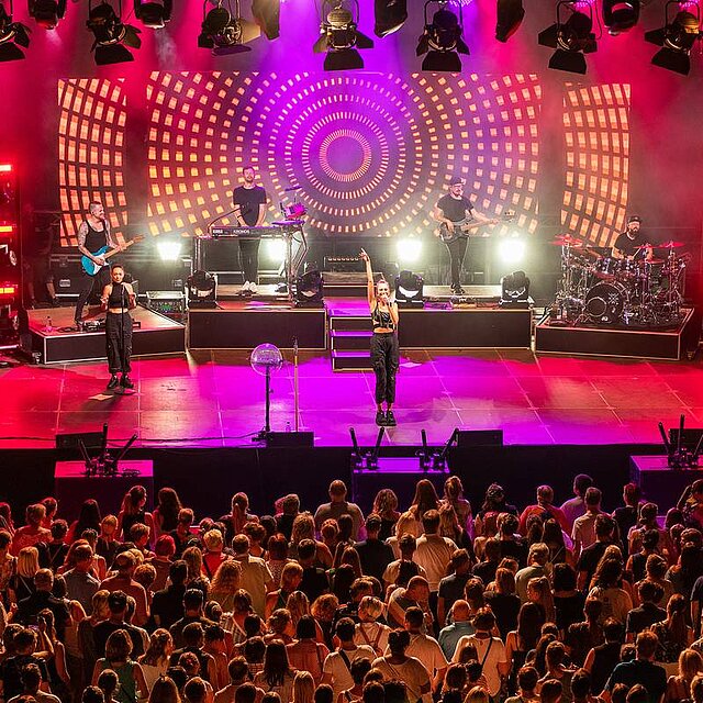 Kulturhaus Osterfeld Konzert der Band Glasperlenspiel im Kulturhaus Osterfeld