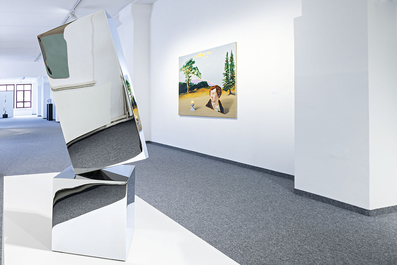 Ausstellungsansicht in der Pforzheim Galerie, Foto Winfried Reinhardt