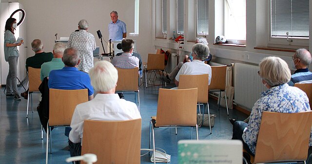 Diskussion nach der Veranstaltung
