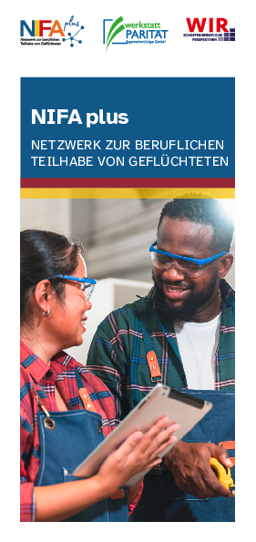 Zwei NIFA plus Teilnehmern bei der Arbeit
