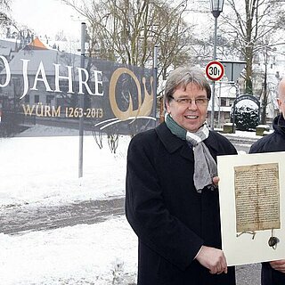 Einstimmung auf 750 Jahre Jubiläum