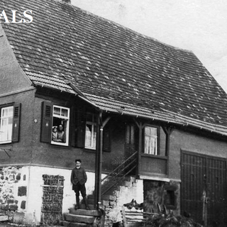 Historische Schwarz-Weiß-Aufnahme vom Haltenweg 2 - copyright:Elke Kohse