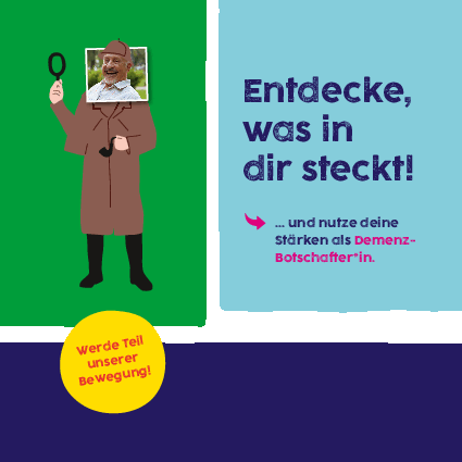 Aufruf Bewerbung Demenzbotschafter*in