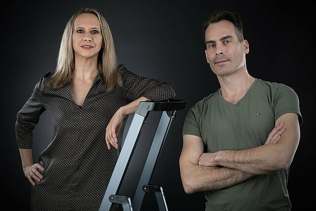 Dr. Ana Kugli und Sebastian Seibel
