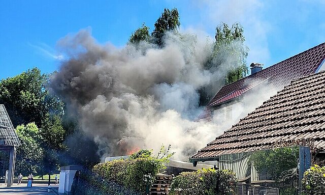 Brand Hohwiesenweg