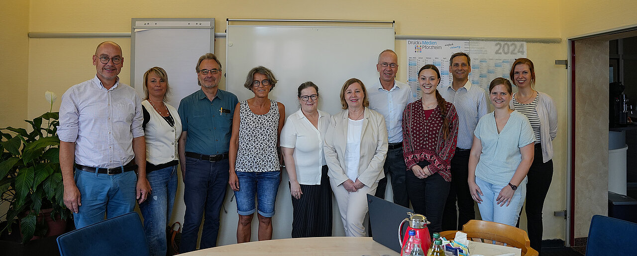 Gruppenfoto: Steuerungsgruppe Bündnis für Familien im Jahr 2024 - copyright:Ljiljana Berakovic