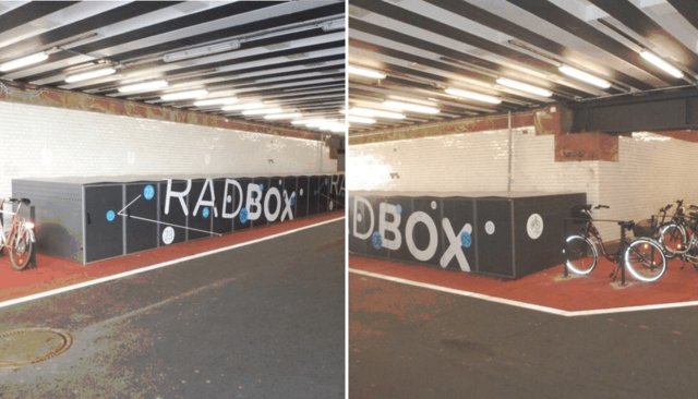 Radbox Pforzheim Beipielbild Radbox Stadt Pforzheim