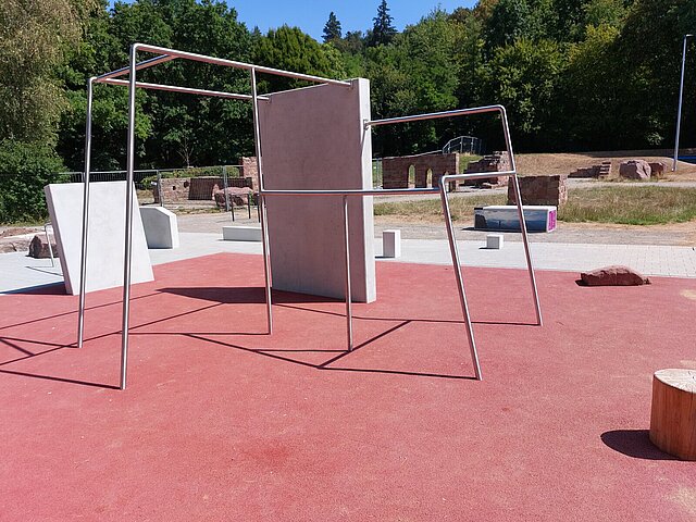 Bild der Parkourfläche