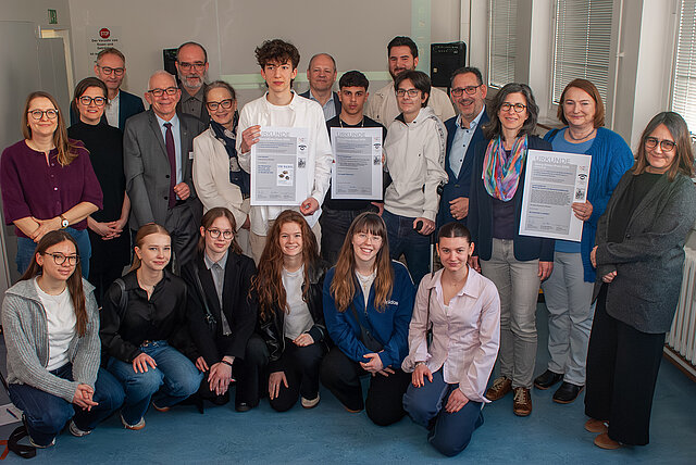 Projekte der Otterstein Werkrealschule und des Kepler-Gymnasiums wurden mit Sonderpreisen ausgezeichnet