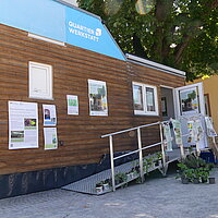 QuartierWerkstatt: „Grün mal drei“ – Pforzheims neues Förderprogramm © Stadt Pforzheim, Photo: Stadt Pforzheim QuartierWerkstatt: „Grün mal drei“ – Pforzheims neues Förderprogramm