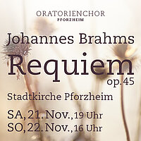 Johannes Brahms: Requiem op.45
