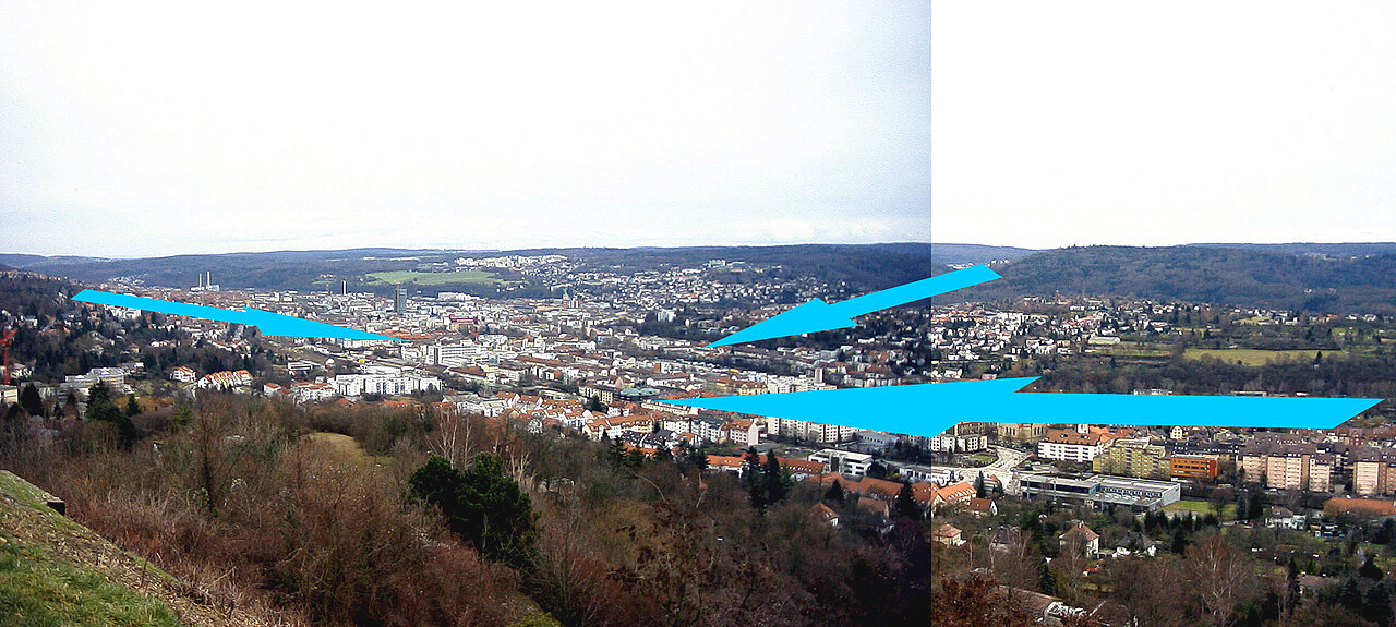 Bild: Talwindsystem in Pforzheim