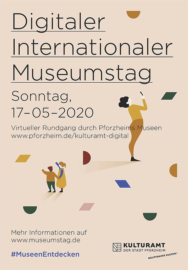 Plakat "Digitaler Internationaler Museumstag" Plakat "Digitaler Internationaler Museumstag"