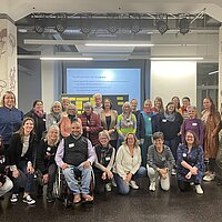 Gruppenfoto der Fokusgruppe