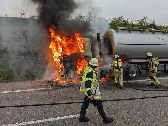 LKW-Brand