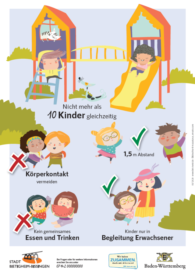 Ansicht Plakat Spielplätze