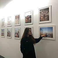 Melike Helimergin in der Ausstellung Fragil, Eindrücke aus der Vernissage