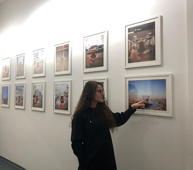 Melike Helimergin in der Ausstellung Fragil, Eindrücke aus der Vernissage
