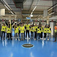 Unternehmensbesuch Studierende bei Amazon