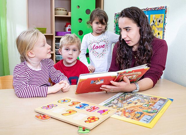 Betreuung von Kindern während Veranstaltungen