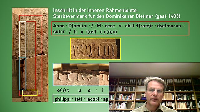 Screenshot des Online-Vortrags