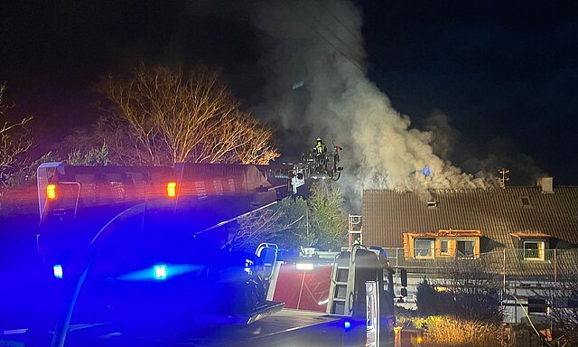 Dachstuhlbrand Wallberg