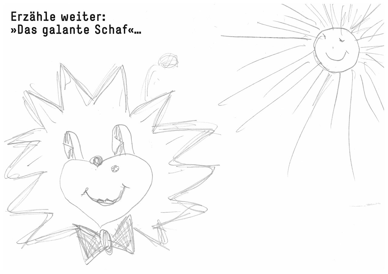 Erzähle weiter: "Das galante Schaf..."